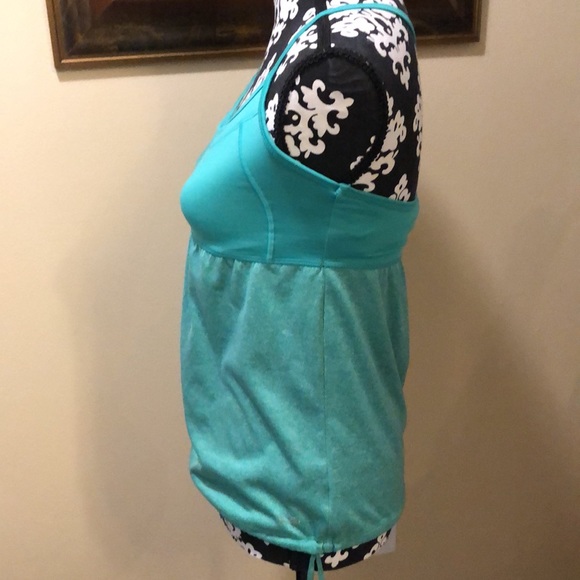 Champion racer back double layer bra area athletic tank top - Picture 4 of 11